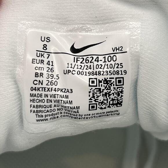 Nike Air Max BIA Shoes Mens Size 8 White Black Wolf Grey IF2624-100 New Sneakers main image 7